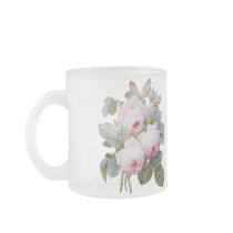 P.J. Redoute Bourbon Rose Coffee Mugs