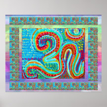 P. OM MANTRA:  Om 108 times and other mantras Print
