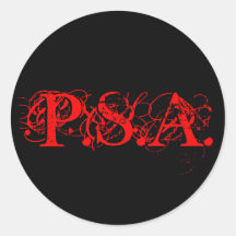 P.S.A. - Stcker Adhésif