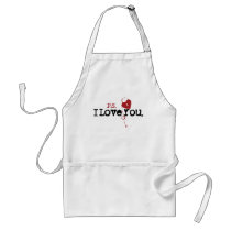 P.S. I Love You Aprons