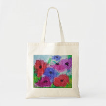 © P Wherrell Pretty anemones Tote bag