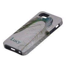 © P Wherrell Stylish fine art peacock feathers iPhone 5 Covers