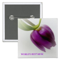 © P Wherrell WORLD'S BEST MOM dreamy pink tulip