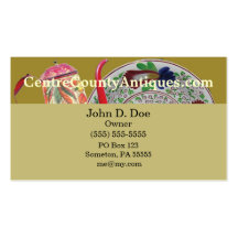 PA Country Antiques Business Card