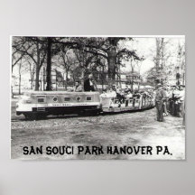 PA de Hannovre de parc de San Souci d'affiche