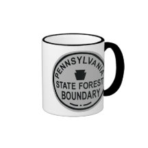 PA State Forest Boundary Mugs