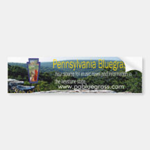 pabluegrass.com Bumper Sticker