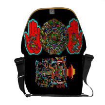 Pacal & the Hands of Time (bag) Courier Bags