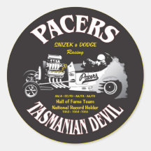 Pacers Auto Decal Stickers
