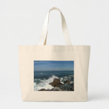 Pacific Froth Canvas Bag