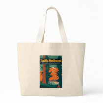 Pacific Northwest American and Canadian Rockies Canvas Bags