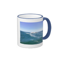 Pacific Ocean at Redondo Beach, California Coffee Mugs