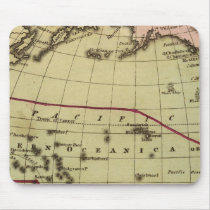 Pacific Ocean Hand Coloured Atlas Map