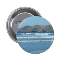 Pacific Ocean Pinback Button