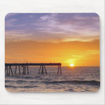 Pacifica Pier Sunset Mouse Pad