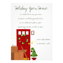 Packages at the Door Invitation