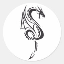 Pact Of The Dragon B1 Round Sticker
