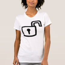 PAD LOCK T SHIRT MALE OR FEMALE