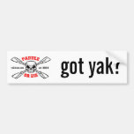 Paddle or Die Yakinmo.com got yak? Bumper Sticker