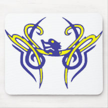 paddler de canoë de tangon du wahine oc1 tapis de souris