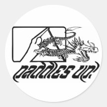 PADDLES UP! STICKERS