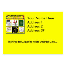 Paddles Well With Other Business Card Templates