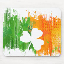 Paddy Ink Lucky Clovers mousepad