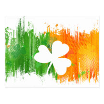 Paddy Ink Lucky Clovers postcard