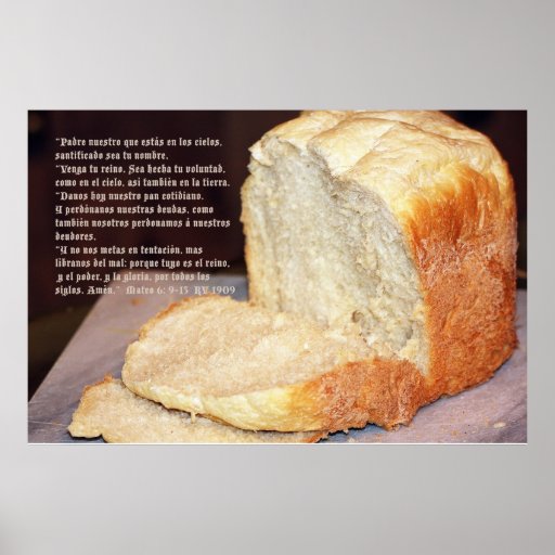 Padre Nuestro Horizontal Poster