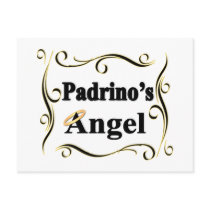 Padrino's Angel Gifts and Apparel Postcards