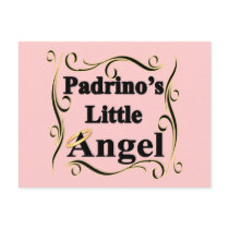 Padrino's Little Angel Gifts and Apparel Postcards