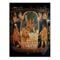 Paestan Redfigured 'bell-krater' postcards