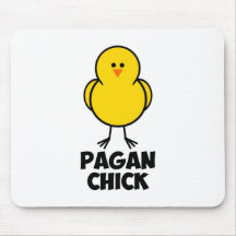 Pagan Chick Mousepads