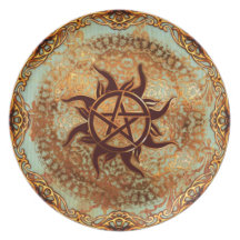 Pagan Renaissance: Solstice Pentacle Plates