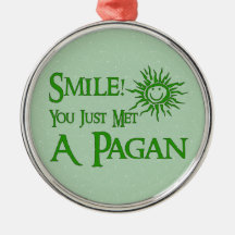 Pagan Smile Ornament