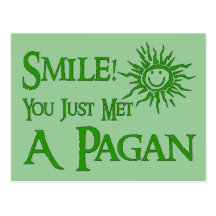 Pagan Smile Postcards