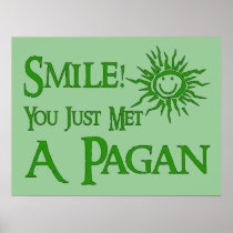 Pagan Smile Print