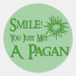 Pagan Smile Stickers