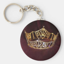 Pageant Crown Key Chain
