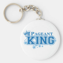 Pageant King Keychain
