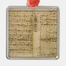 Pages from Score of the 'The Art of the Fugue' Ornaments