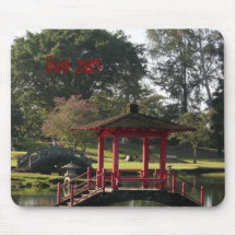 Pagoda live zen mouse pad