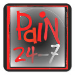 Pain 24/7 stickers - chronic Invisible illness