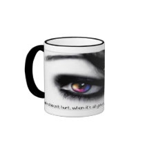 Pain Doesn't Hurt Large Mug