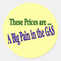 pain in the gas sticker