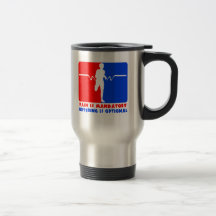Pain is Mandatory, Suffering is Optional Running T Coffee Mugs