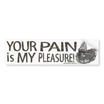 Pain Passes Pride is 4 Ever! Bumpersticker Bumper Stickers