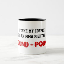 Pain Star MMA-Ground&Pound Mug