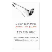 Paint Art Business Card Template