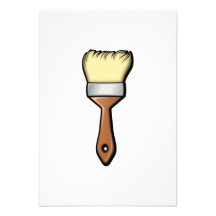 Paint Brush Custom Announcements